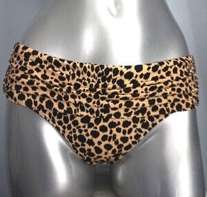 Victoria's Secret Nwt Leopard Animal Print The Heavenly Bikini Swim Bottom XS
